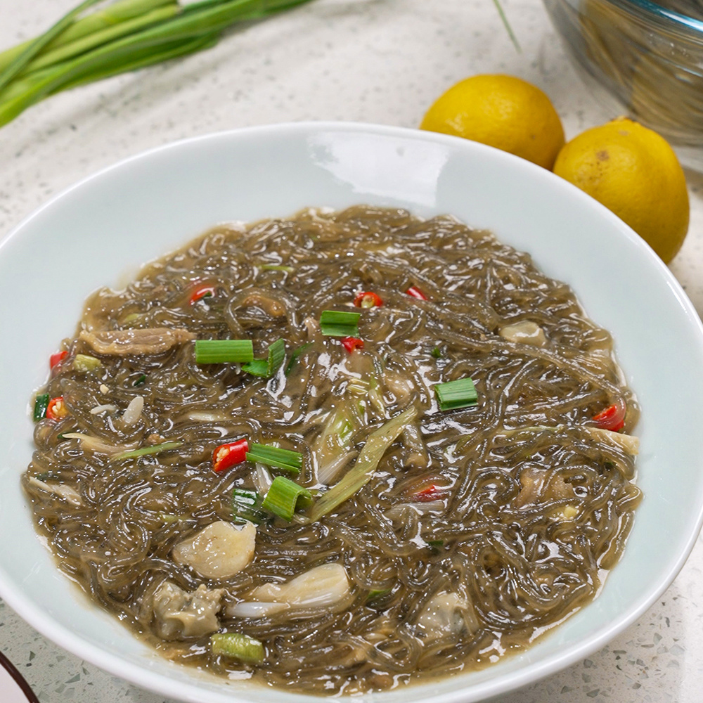 沙蒜豆面